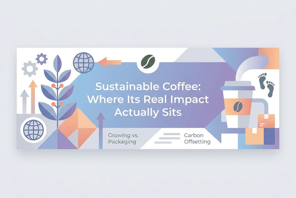 Professional header image for comparison analysis: Sustainable Coffee: Where Its Real Impact Actually Sits